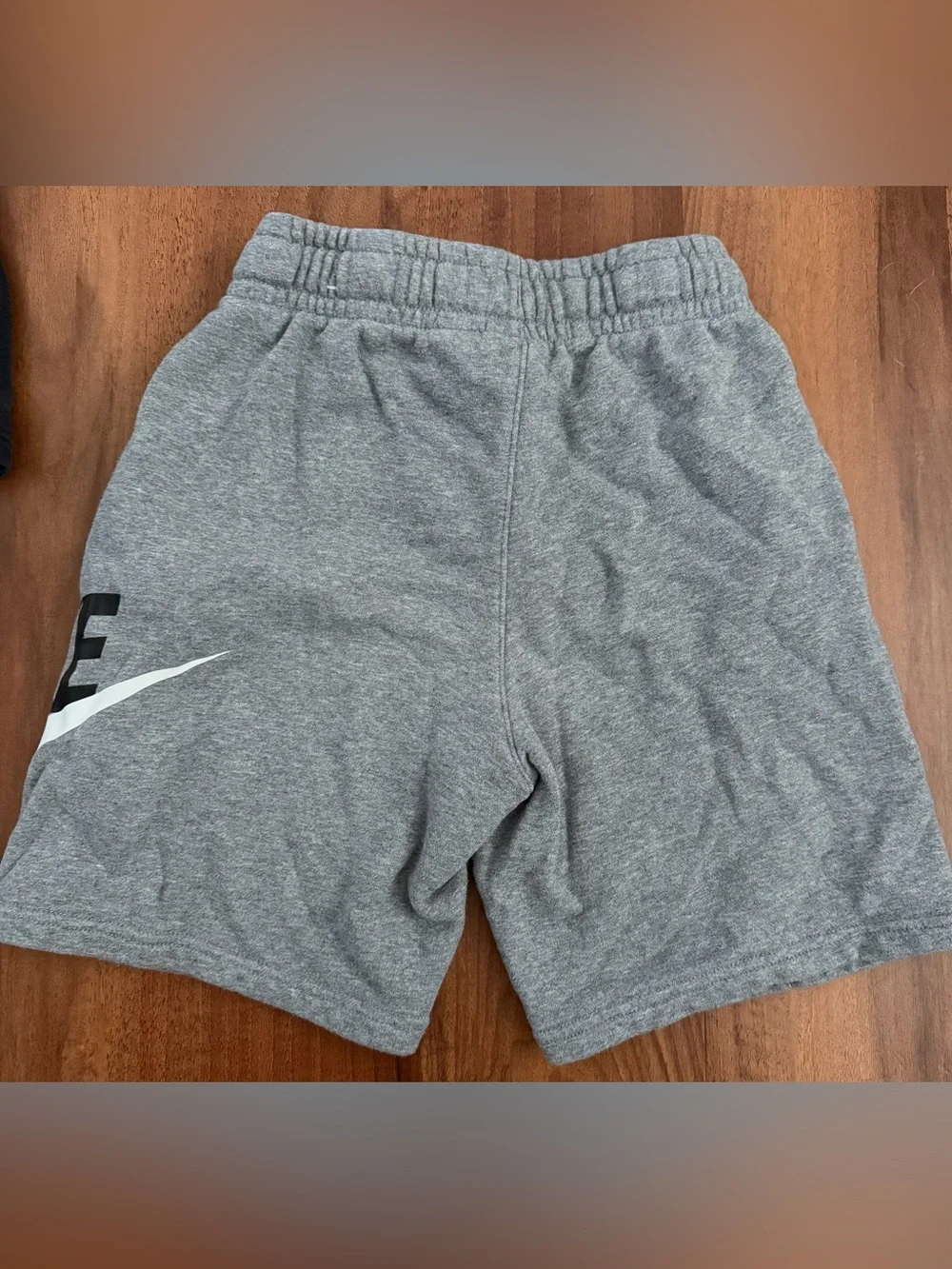 Nike Kids Black & Grey Athletic Shorts